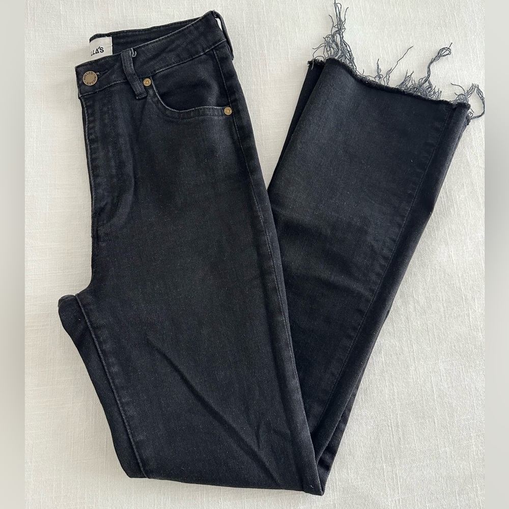 Rollas: Cropped Flare Jeans